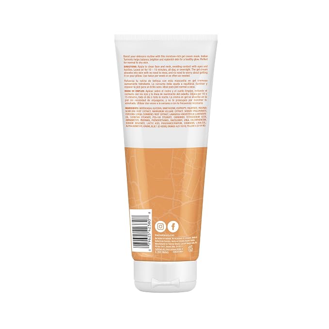 Freeman Exotic Blends Hydrating Indian Turmeric Gel Cream Facial Mask, 6 - Image 10