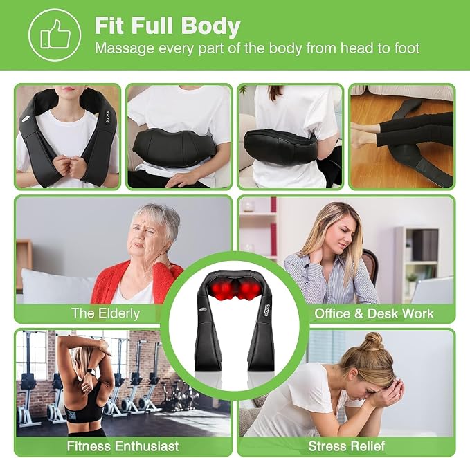 cotsoco Neck Massager, Shiatsu Shoulder and Back Neck Massager - Image 7