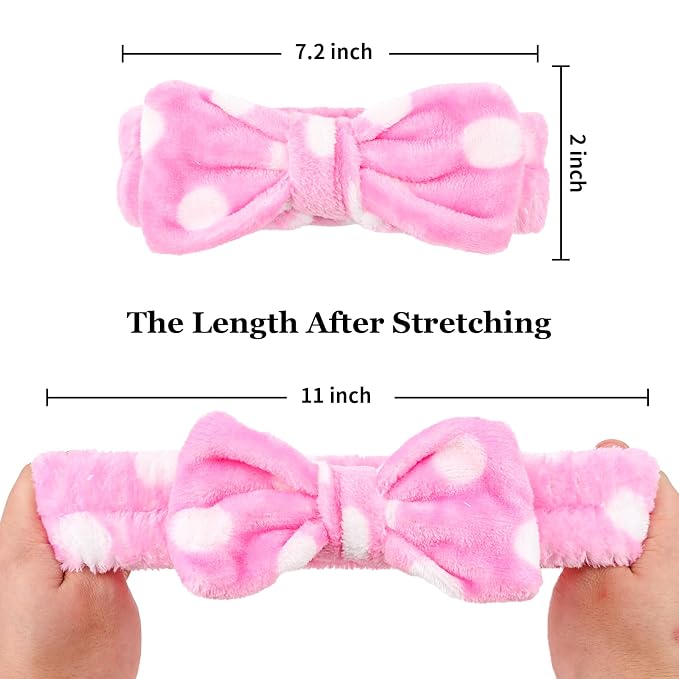 Casoty 10 Pcs Spa Headbands, Makeup Headband - Image 6