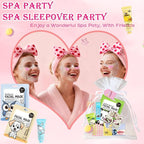72PCS Spa Party Supplies for Women, Spa Party Favors Include Face Masks - Image 6
