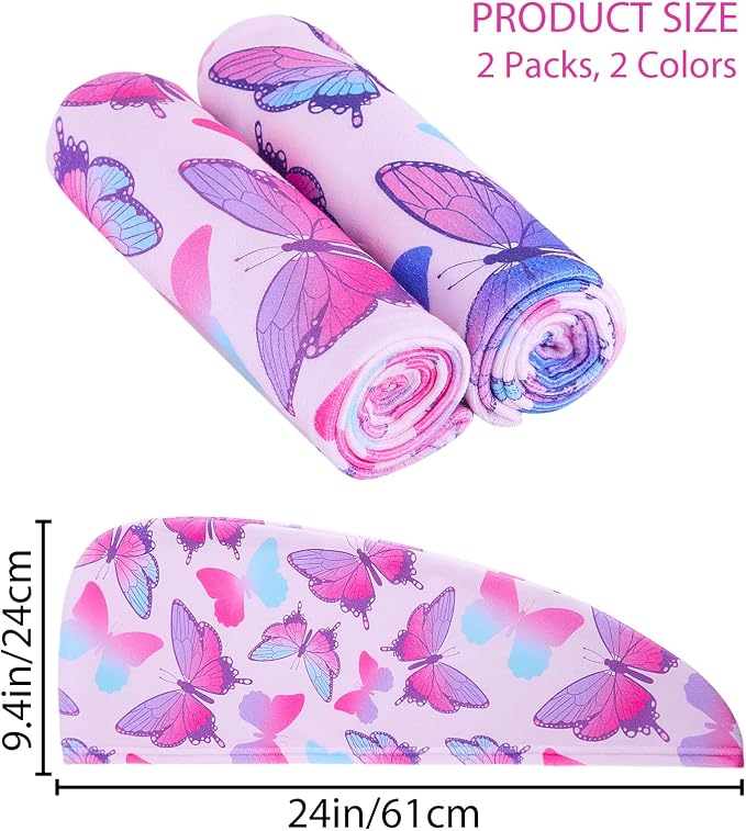 FIOBEE Microfiber Hair Towel Wrap - Image 6