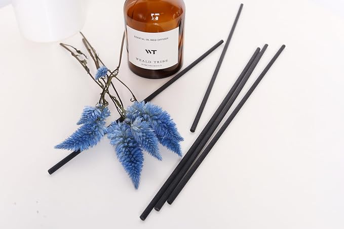 WEALD TRIBE Reed Diffuser Set for Bathroom Air Fresheners, Oil Diffuser Sticks - Image 3