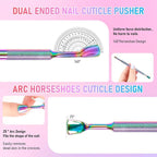 Dual Ended Cuticle Remover, Pre-Treatment Cuticle Pusher - Image 3
