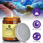 Aromatherapy Candles, Scented Candles, 7OZ Lavender Eucalyptus Candles Stress - Image 3