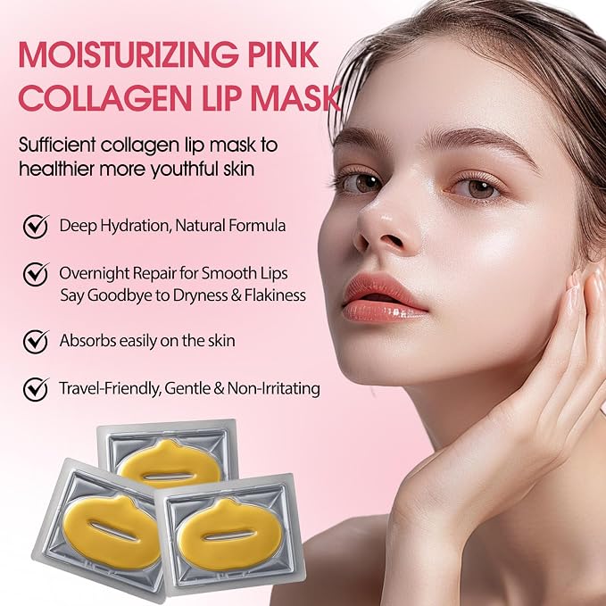 30 pieces of Moisturizing Collagen Crystal Lip Mask - Image 3