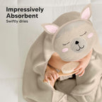 KeaBabies Hooded Baby Towel for Newborn - Image 5