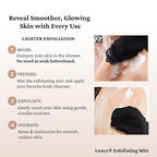 Premium Korean Exfoliating Mitt & Body Scrubber Glove, Viscose Fiber Dead Skin - Image 8