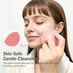 2 Pack Face Scrubber, Silicone Facial Cleansing Brush - Image 4