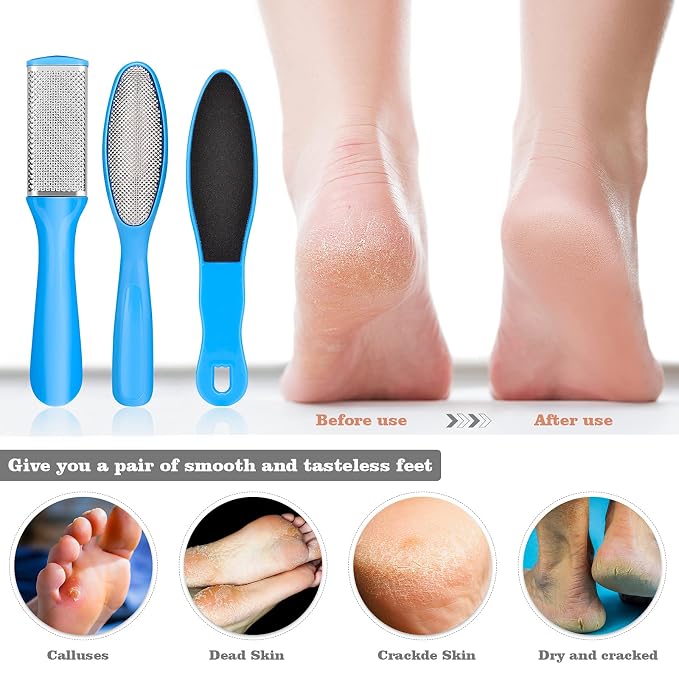Pedicure Kits - Callus Remover for Feet, 23 in 1 Professional Manicure Set - Image 5