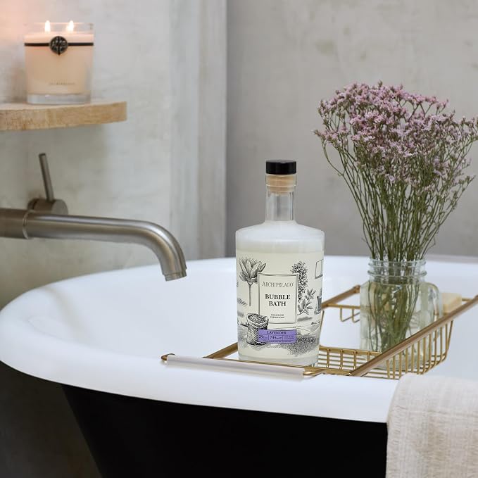 Archipelago Botanicals Luxury Lavender Bubble Bath, Moisturizing and Hydrating - Image 5
