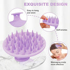 Silicone Scalp Massager Shampoo Brush, Scalp Brush - Image 3