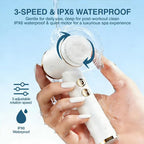 Electric Face Scrubber with Led Display & Facial Cleansing Brush - Image 5