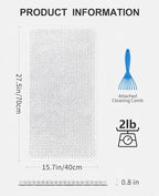 OTHWAY Non Slip Grassy Bathtub Mat : 27.5X15.7 inches Sturdy But Soft Bath - Image 4