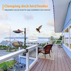Balcony & Porch Deck Railing Bird Feeder - Image 6