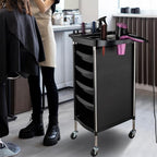 Noverlife Hair Salon Storage Tool Cart, 6-Layer Salon Cart - Image 3