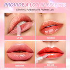 LANGMANNI Moisturizing Lip Oil, No-Sticky Lip Gloss Lip Balm Lip Care, Fruit - Image 8