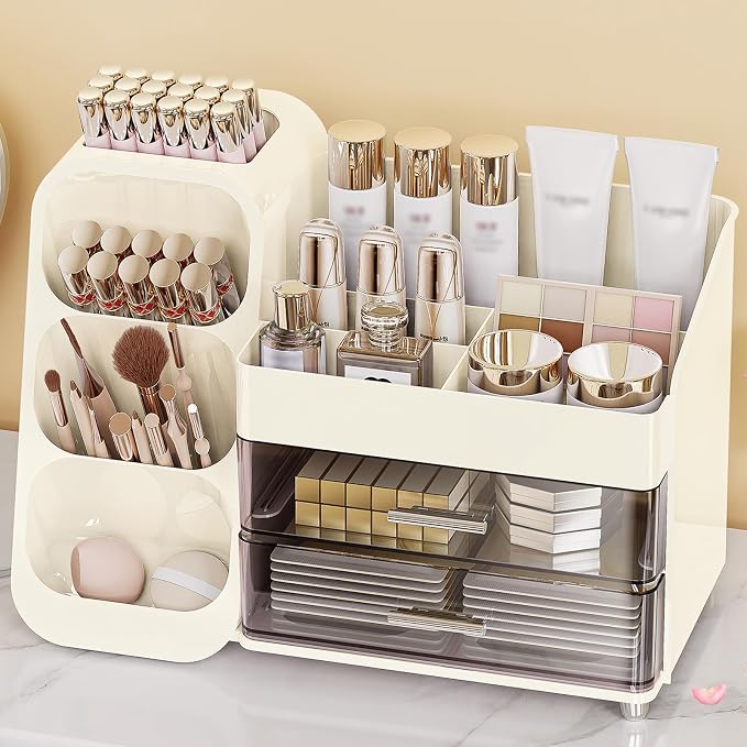 Anylady Large Capacity Makeup Organizer Countertop by Anylady
