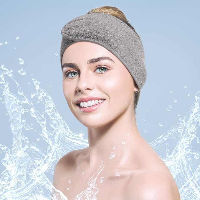 Hoteam 30 Pack Spa Headband Facial Esthetician Hair Wrap - Image 2