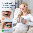 100% Silk Wireless Heated Eye Mask - Image 6