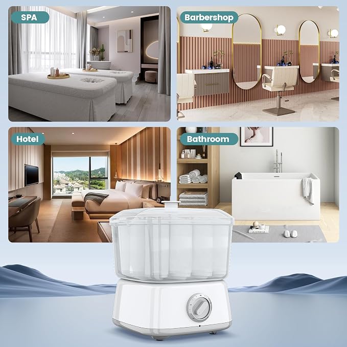 Hot Towel Warmer, Rapid Heating Towel Steamer - Image 7