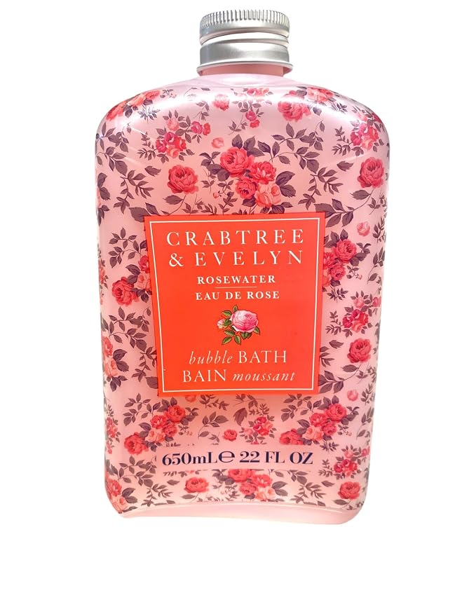 Crabtree & Evelyn Rosewater Bubble Bath Shower Gel 21.9 oz by Crabtree+%26+Evelyn