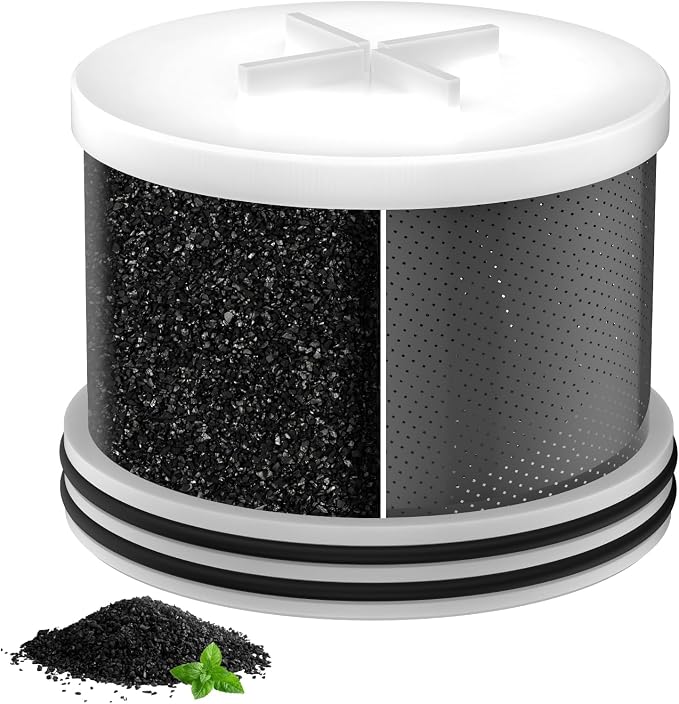 MakeFit Shower Head Activated Carbon Filter Replacement Cartridge by MakeFit