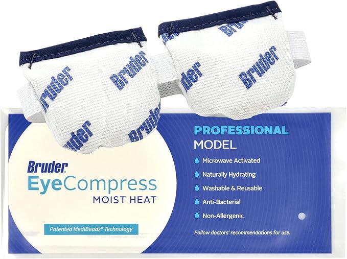 Bruder Moist Heat Eye Compress | Microwave Activated | Fast Acting and - Image 2