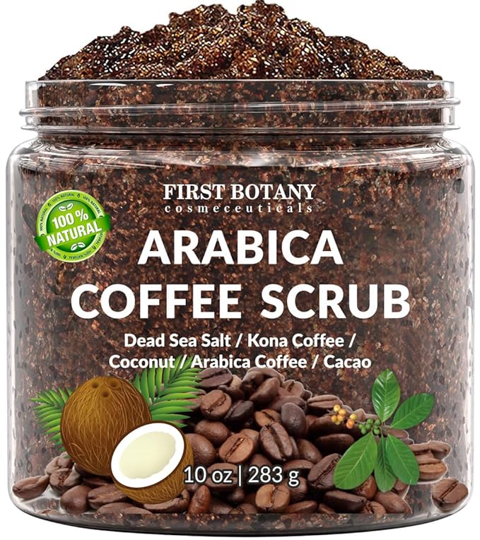 First Botany Cosmeceuticals, 100% Natural Arabica Coffee Scrub - Image 4
