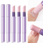 5PCS Cuticle Oil Pusher Pen Set, 2-in-1 Ceramic Cuticle Pushers by FurtherPrettyNail