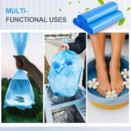AmazingSpark 50 Pcs Blue Disposable Foot Bath Liners Heavy Duty Thickening - Image 6