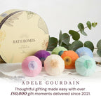 ADELEGOURDAIN Bath Bombs Set 7 pcs XXL Size - Image 9