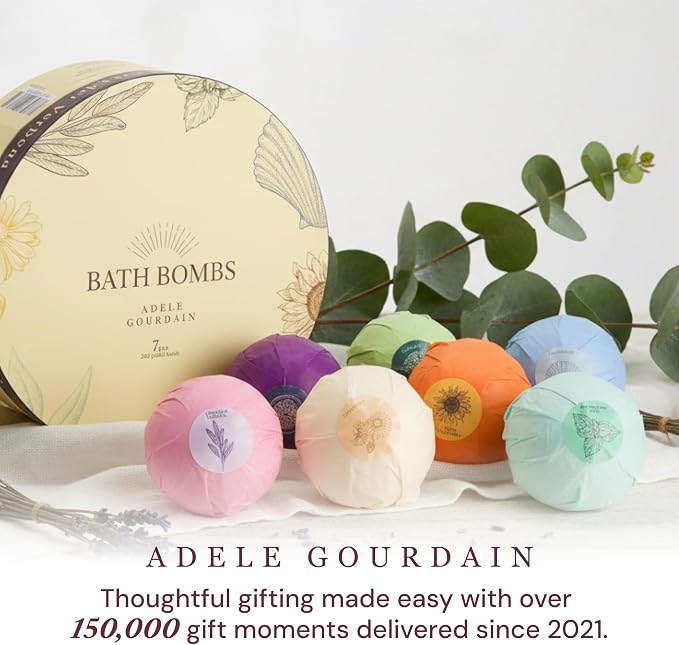 ADELEGOURDAIN Bath Bombs Set 7 pcs XXL Size - Image 9