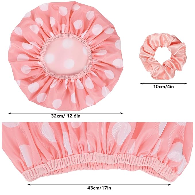 WSICSE 2 Packs Large Shower Caps - Image 3