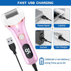 Electric Foot Callus Remover, Rechargeable Portable Electronic Foot File - Image 3