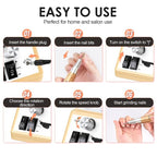 Subay Professional Electric Nail Drill Machine, 000RPM Electrical Nail Efile Kit - Image 6