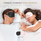 Sleep Mask Silk Eye Mask for Sleeping, Super Soft Blackout Eye Mask for Women - Image 6