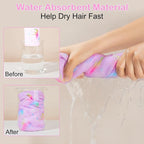 Basumee Microfiber Hair Towel Wrap - Image 2