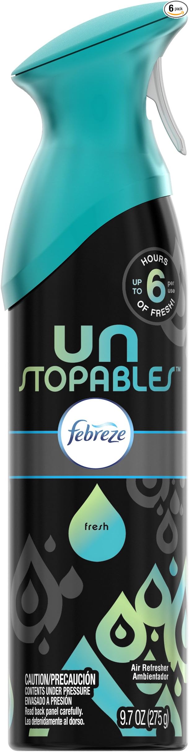 Febreze Air Freshener, Unstopables Air Freshener, Fresh Air Freshener, 9.7 Oz by Febreze