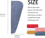 Microfiber Hair Drying Towel Wrap - Image 3