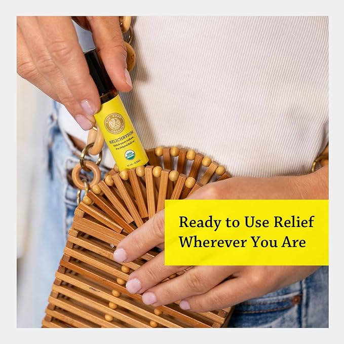 Silk Road Organic Helichrysum Italicum Essential Oil Roll on - Image 7