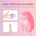 Silicone Face Scrubber, Face Scrubber, Facial Washing Brush - Image 6