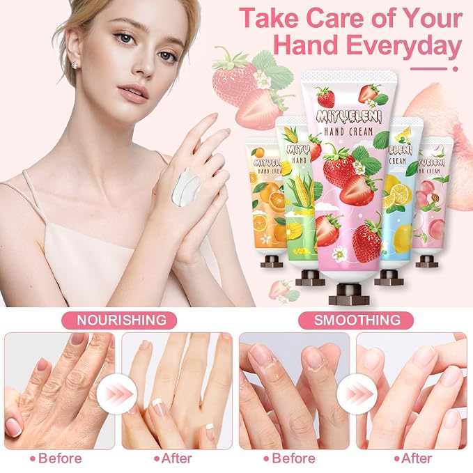 Hand Cream Gift Set 20 Pack, Mothers Day Gifts, Moisturizing Hand Lotion Travel - Image 5