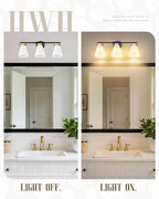 Bathroom Vanity Light, HWH 3-Light Wall Light Fixture - Image 4
