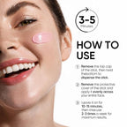 SKINTIFIC Niacinamide Bright Boost Face Mask Stick, Brightening & Pore-Blurring - Image 7