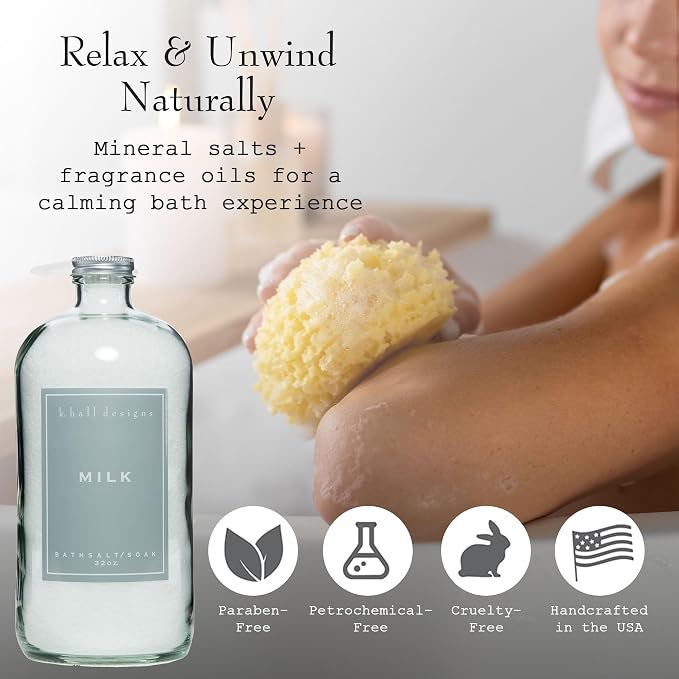 K. Hall Designs Milk Bath Salt Soak - Image 2