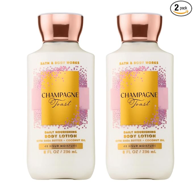 Bath & Body Works Champagne Toast Body Lotion, Lightweight Daily Moisturizer by BathBodyWorks