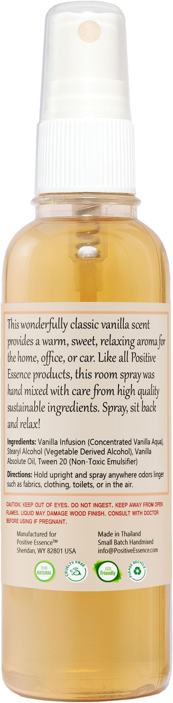 Vanilla Linen and Room Spray, Natural Home Fragrance Made - Image 2
