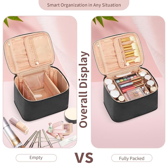 OCHEAL Travel Makeup Bag, Cosmetic Bags - Image 6