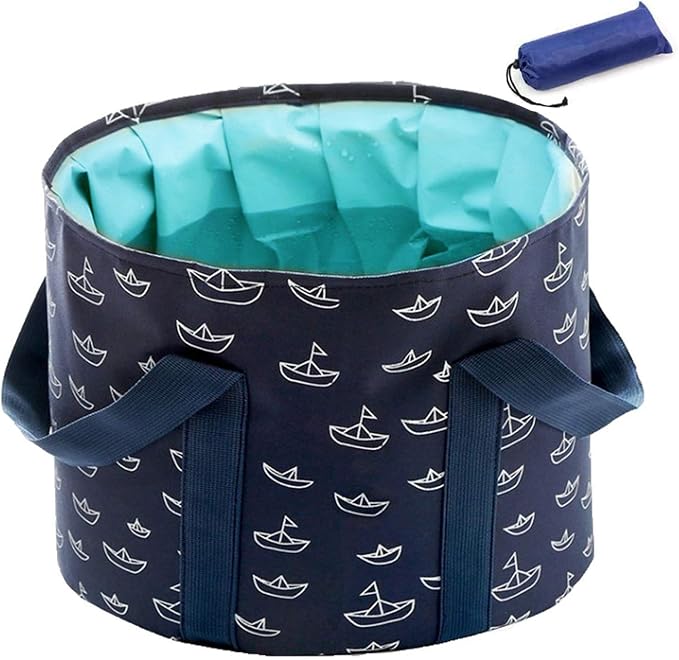 Collapsible Bucket for Soaking Feet, Portable Travel Foot Bath Tub, Foot by ABSOK