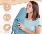 KAHAF COLLECTION 6 Pack Bath Towels Set 100% Ring Spun Cotton, Lightweight - Image 2